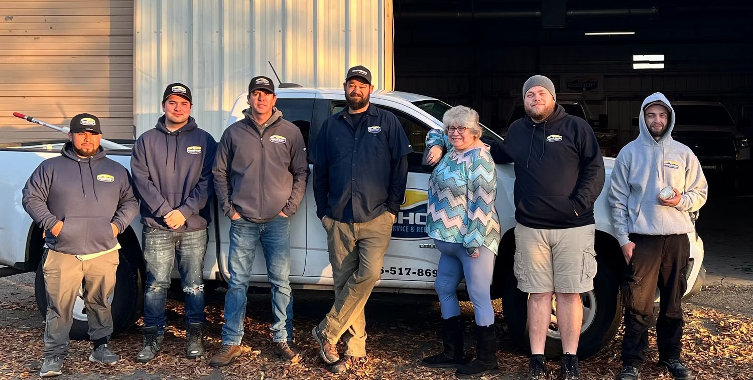 The Bishop Pool Service and Repair team
